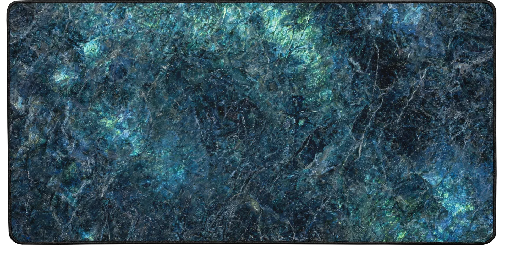 Le sous-main Labradorite, vu de dessus